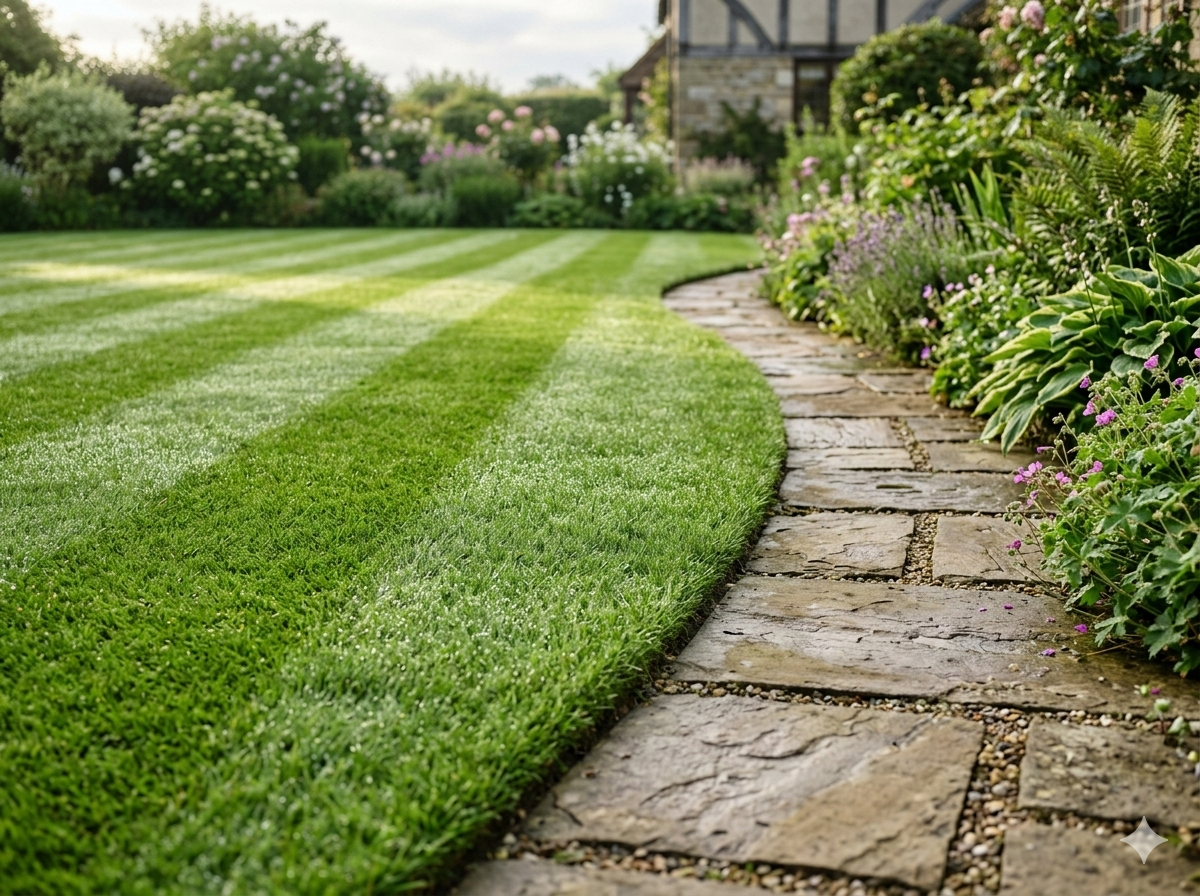 Garden transformation — Bristol lawn care and maintenance