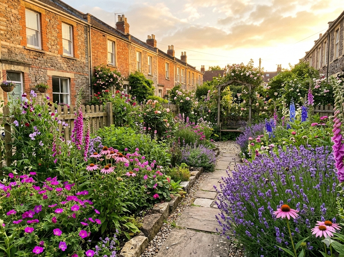 Garden design and planting borders — Bristol